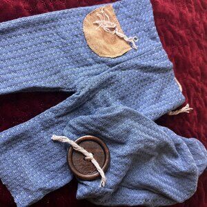 Newborn Photoshoot Prop Outfit Blue-19 to 23 inches/7 to 14 lbs - AC036
